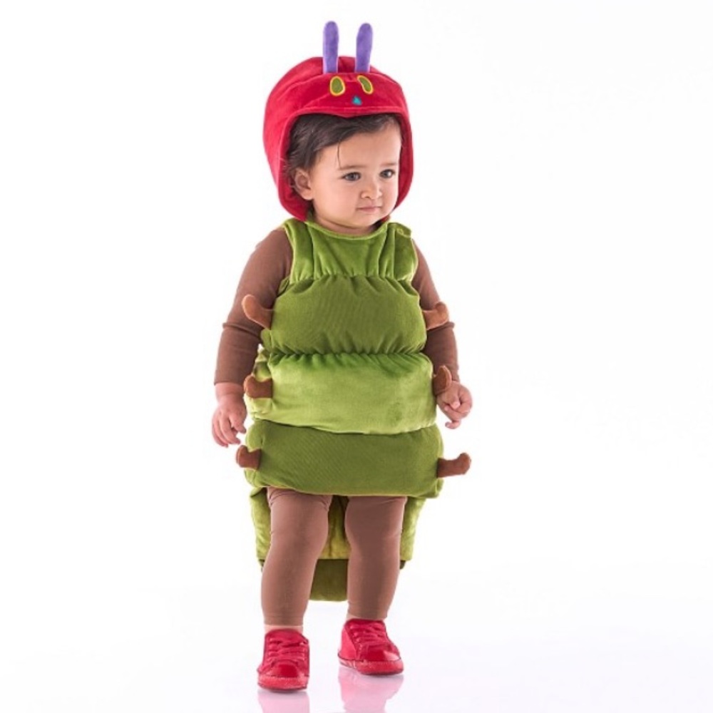 Pottery Barn Very Hungery Caterpillar Halloween Costume, 0-6 months